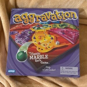 Aggravation Marble Race Game - Vibrant Purple